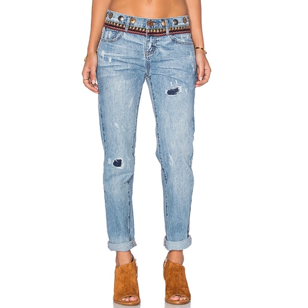One Teaspoon Awesome Baggies Santa Cruz Jeans
